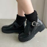 ニットドッキングベルトソックスブーツ | Outfitter lab | 詳細画像14 