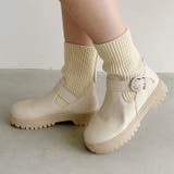 ニットドッキングベルトソックスブーツ | Outfitter lab | 詳細画像6 