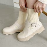 ニットドッキングベルトソックスブーツ | Outfitter lab | 詳細画像9 