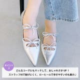 ダブルリボンポインテッドトゥパンプス | Outfitter lab | 詳細画像3