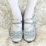 レースアップリボンヒールバレエシューズ | Outfitter lab | 詳細画像5