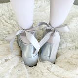 レースアップリボンヒールバレエシューズ | Outfitter lab | 詳細画像9