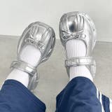 ボリュームソールバレリーナベルクロシューズ | Outfitter lab | 詳細画像8