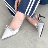ポインテッドトゥリボンヒールパンプス | Outfitter lab | 詳細画像12