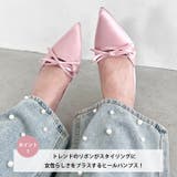 ポインテッドトゥリボンヒールパンプス | Outfitter lab | 詳細画像2