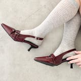 メニーベルトポインテッドミュールパンプス | Outfitter lab | 詳細画像19