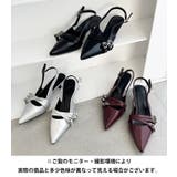 メニーベルトポインテッドミュールパンプス | Outfitter lab | 詳細画像24