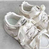 【靴紐2SET】ダブルリボン厚底スニーカー | Outfitter lab | 詳細画像25 
