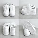 【靴紐2種SET】フリルリボン厚底スニーカー | Outfitter lab | 詳細画像17