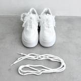 【靴紐2種SET】フリルリボン厚底スニーカー | Outfitter lab | 詳細画像18