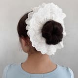 コットンレースボリュームシュシュ | Outfitter lab | 詳細画像6 