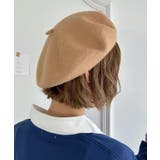 ベージュ | 【11色展開】ベーシックベレー帽 | Outfitter lab
