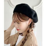 ブラック | 【11色展開】ベーシックベレー帽 | Outfitter lab