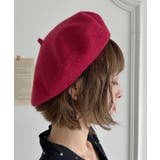 レッド | 【11色展開】ベーシックベレー帽 | Outfitter lab