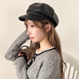 PUレザーキャスケット | Outfitter lab | 詳細画像13