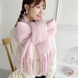 ふわふわボリューム太フリンジマフラー | Outfitter lab | 詳細画像12