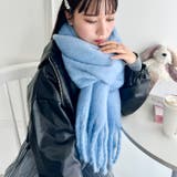 ふわふわボリューム太フリンジマフラー | Outfitter lab | 詳細画像18