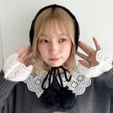 【5色展開】ポンポンリボンニットイヤーマフ | Outfitter lab | 詳細画像11 
