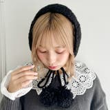 【5色展開】ポンポンリボンニットイヤーマフ | Outfitter lab | 詳細画像12 