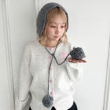 【5色展開】ポンポンリボンニットイヤーマフ | Outfitter lab | 詳細画像18 