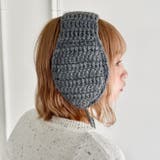 【5色展開】ポンポンリボンニットイヤーマフ | Outfitter lab | 詳細画像20 