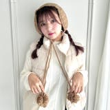 【5色展開】ポンポンリボンニットイヤーマフ | Outfitter lab | 詳細画像24 