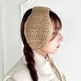 【5色展開】ポンポンリボンニットイヤーマフ | Outfitter lab | 詳細画像26 