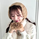 【5色展開】ポンポンリボンニットイヤーマフ | Outfitter lab | 詳細画像27 
