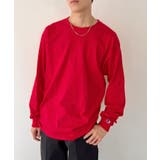 レッド | Champion / 長袖Tシャツ | Outfitter lab