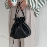 2WAYフェイクレザー巾着ミニショルダー | Outfitter lab | 詳細画像9 