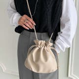 2WAYフェイクレザー巾着ミニショルダー | Outfitter lab | 詳細画像14 