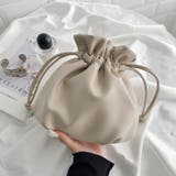 2WAYフェイクレザー巾着ミニショルダー | Outfitter lab | 詳細画像19 