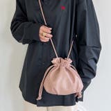 2WAYフェイクレザー巾着ミニショルダー | Outfitter lab | 詳細画像20 