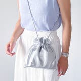 2WAYフェイクレザー巾着ミニショルダー | Outfitter lab | 詳細画像2 