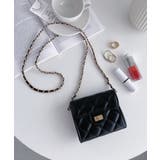 マイクロミニ キルティングチェーンショルダーバッグ | Outfitter lab | 詳細画像3 