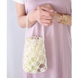 アイボリー | ビーズミニバッグ | Outfitter lab