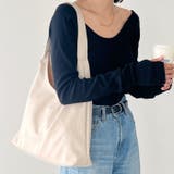 【A4サイズ収納可】ポーチ付き フェイクレザートートバッグ | Outfitter lab | 詳細画像20 