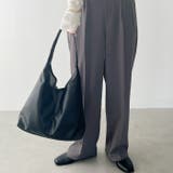 【A4サイズ収納可】ポーチ付き フェイクレザートートバッグ | Outfitter lab | 詳細画像7 