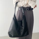 【A4サイズ収納可】ポーチ付き フェイクレザートートバッグ | Outfitter lab | 詳細画像9 