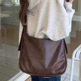 A4収納可 フェイクレザーショルダーバッグ | Outfitter lab | 詳細画像13 