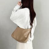 A4収納可 フェイクレザーショルダーバッグ | Outfitter lab | 詳細画像21