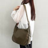 A4収納可 フェイクレザーショルダーバッグ | Outfitter lab | 詳細画像22