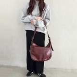 A4収納可 フェイクレザーショルダーバッグ | Outfitter lab | 詳細画像30