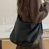 A4収納可 フェイクレザーショルダーバッグ | Outfitter lab | 詳細画像9 
