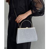 シルバー | 2WAYパーティークラッチバッグ ショルダーバッグ | Outfitter lab