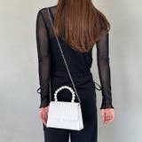 プリーツフラップパールパーティーバッグ 結婚式 お呼ばれ オケージョン | Outfitter lab | 詳細画像21