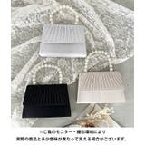 プリーツフラップパールパーティーバッグ 結婚式 お呼ばれ オケージョン | Outfitter lab | 詳細画像28