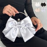 リボンモチーフ2WAYバッグ パーティーパーティーバッグ 結婚式 | Outfitter lab | 詳細画像1