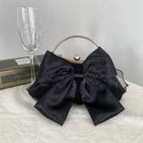 リボンモチーフ2WAYバッグ パーティーパーティーバッグ 結婚式 | Outfitter lab | 詳細画像10