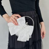 リボンモチーフ2WAYバッグ パーティーパーティーバッグ 結婚式 | Outfitter lab | 詳細画像12